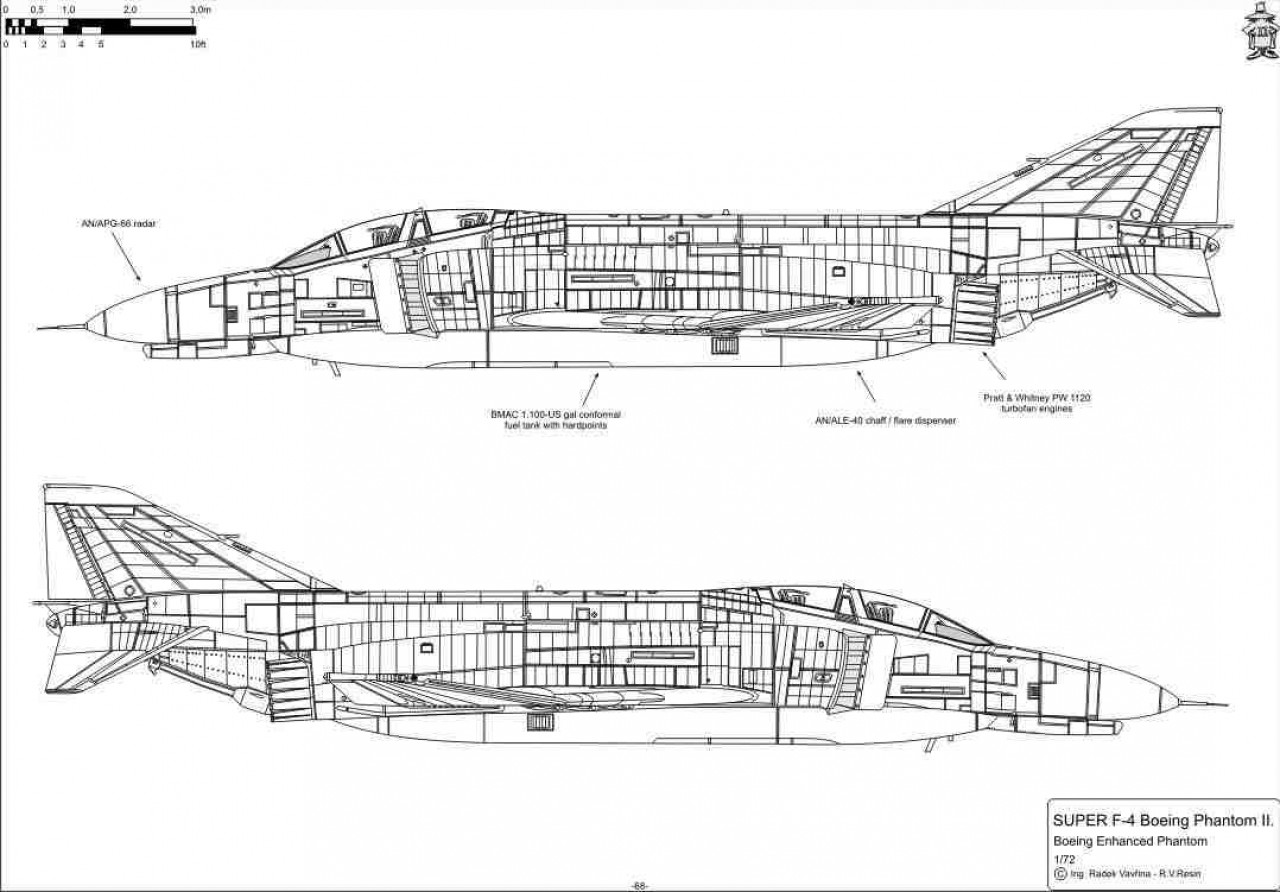 F-4 Phantom II in detail and scale USAF F-4C, F-4D, RF-4C, Subjects, Paperback, Pr F-4 Phantom II in detail and scale USAF F-4C, F-4D, RF-4C, Subjects, Paperback, Pr