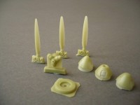 Bf-109E propeller set