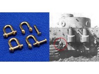 Shackles (4 pcs) for Tiger I & King Tiger
