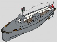 Japanese Rescue Motorboat