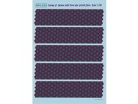 Lozenge A. German Naval Three Color Printed Fabric