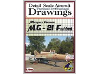 MiG-21 Fishbed Volume 2 (1/48) Detail  Scale  Aircraft  Drawings