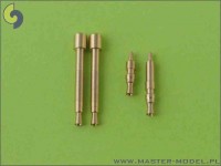 Bf-109 E3-E9, T armament set (MG-17 tips, MG-FF barrels)