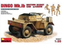 DINGO Mk.1b British Scout Car w/Crew