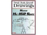 He-162 (1/72,1/48,1/32) Detail  Scale  Aircraft  Drawings