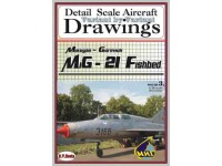 MiG-21 Fishbed Volume 3 (1/48) Detail  Scale  Aircraft  Drawings