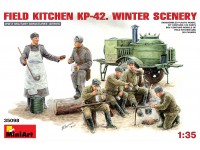 Field Kitchen KP-42. Winter Scenery