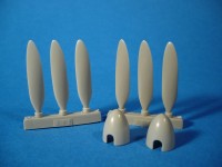 He-219 Uhu short spinner propeller set 