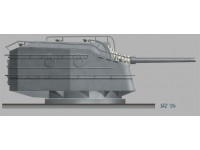 Gun Turret 2 x 127mm ( Japanese Destroyers )