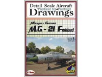 MiG-21 Fishbed Volume 1 (1/48) Detail  Scale  Aircraft  Drawings