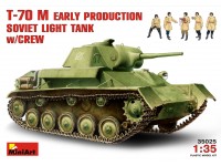 T-70 M Early Production Soviet Light Tank  w/Crew