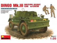 DINGO Mk.III British Scout Car w/Crew
